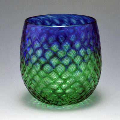 Diamond Facet Wine Bulb – Sapphire & Emerald